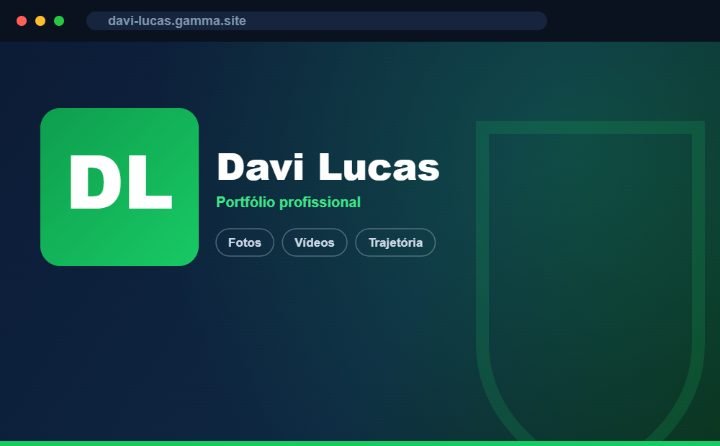 Portfólio de Davi Lucas